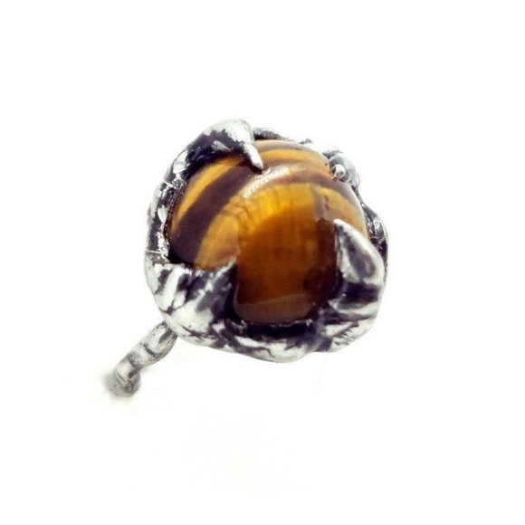 Tigers eye crystal Ring size 8 - Picture 5 of 12